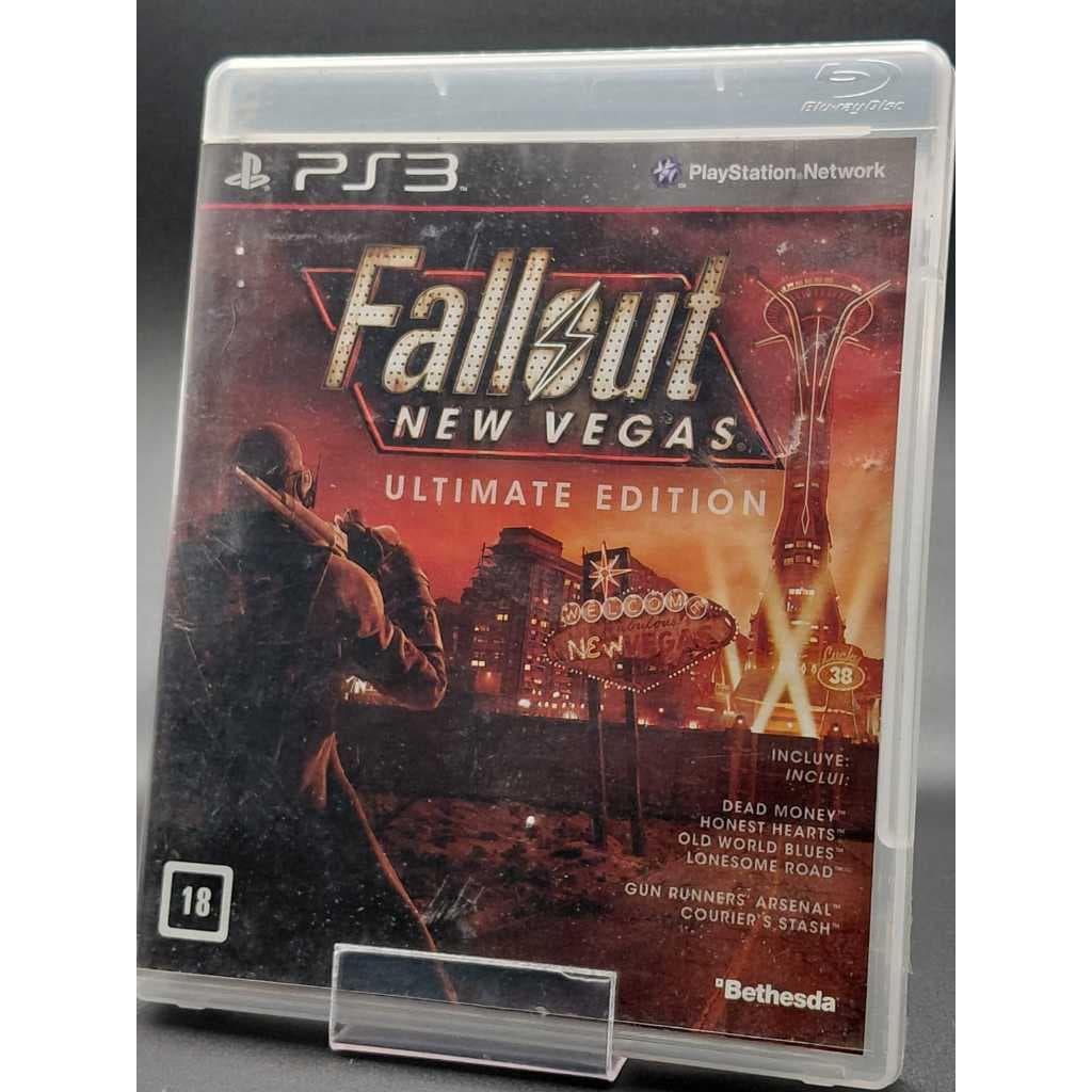 (raridade) fallout new vegas - ultimate edition / ps3 - Playstation 3 - Mídia física - Original