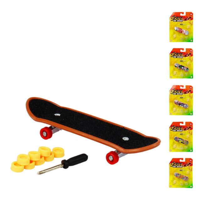 Skate de Dedo com Acessórios Sortidos