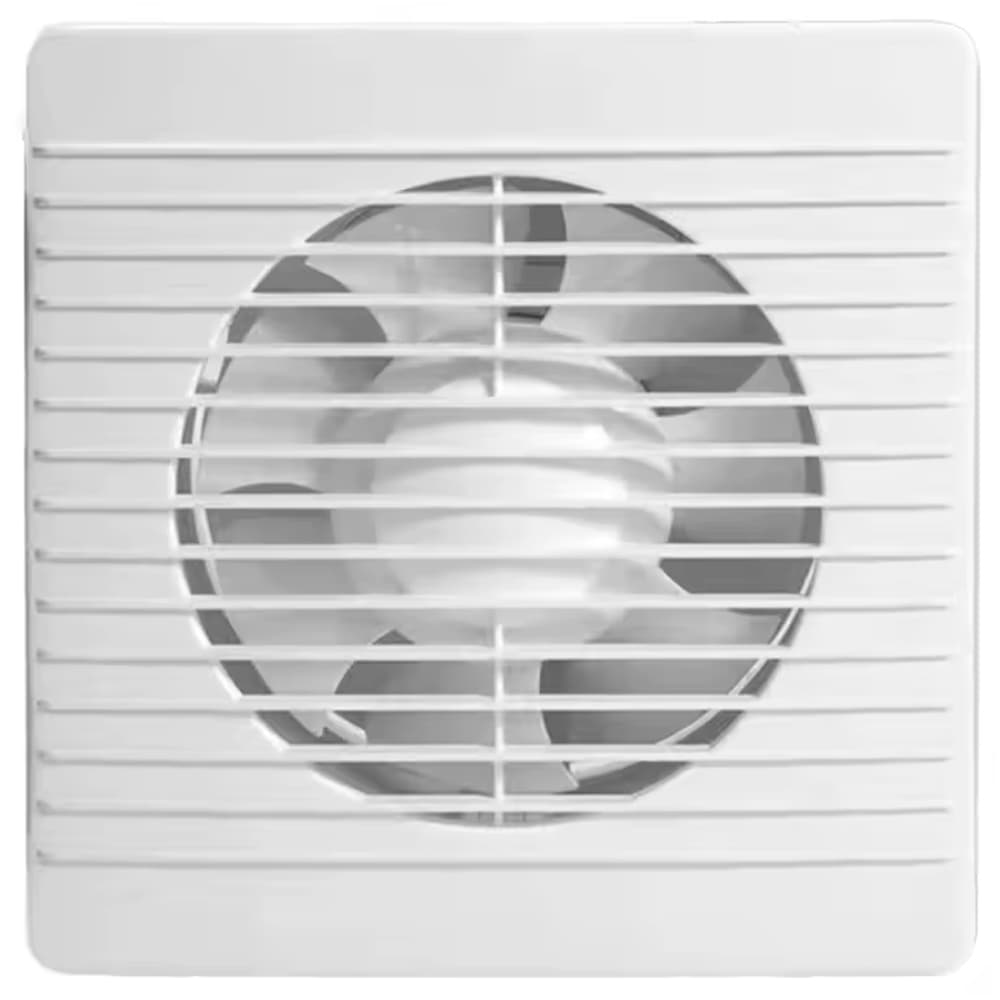 Exaustor e Ventilador 150mm Automático Para Banheiro e Quarto Cozinha Sala Casa