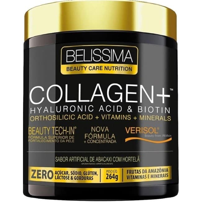 Collagen Plus Belissima - 264g - Black Skull
