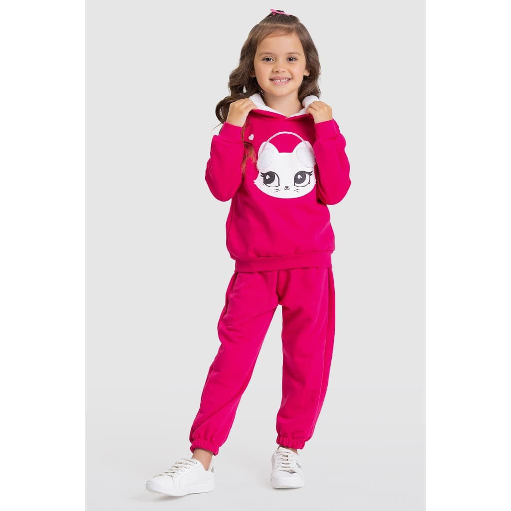 Conjunto Infantil Moletom Peluciado - Mafi Kids