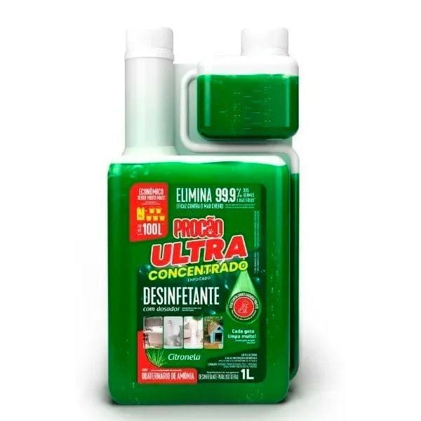 PROCAO DESINFETANTE ULTRA CONCENTRADO DOSADOR CITRONELA LT