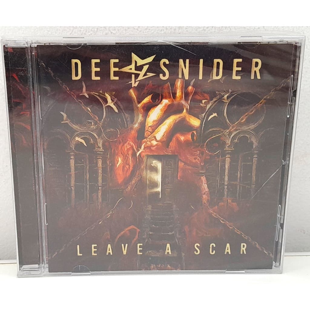 CD DEE SNIDER LEAVE A SCAR, importado novo lacrado