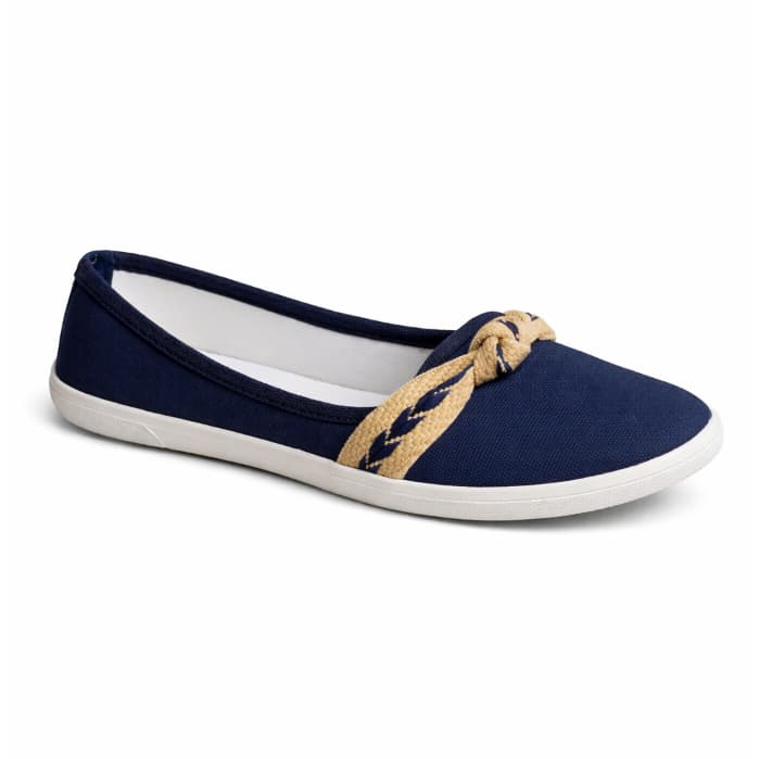 Sapatilha Feminina Com Laço Leve Confortável Resistente Elegante Casual Dia a Dia Acessível