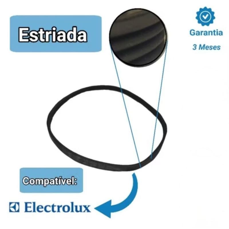 Correia Electrolux 8/9/10 Kg 4pje562 65400081 Lt10b