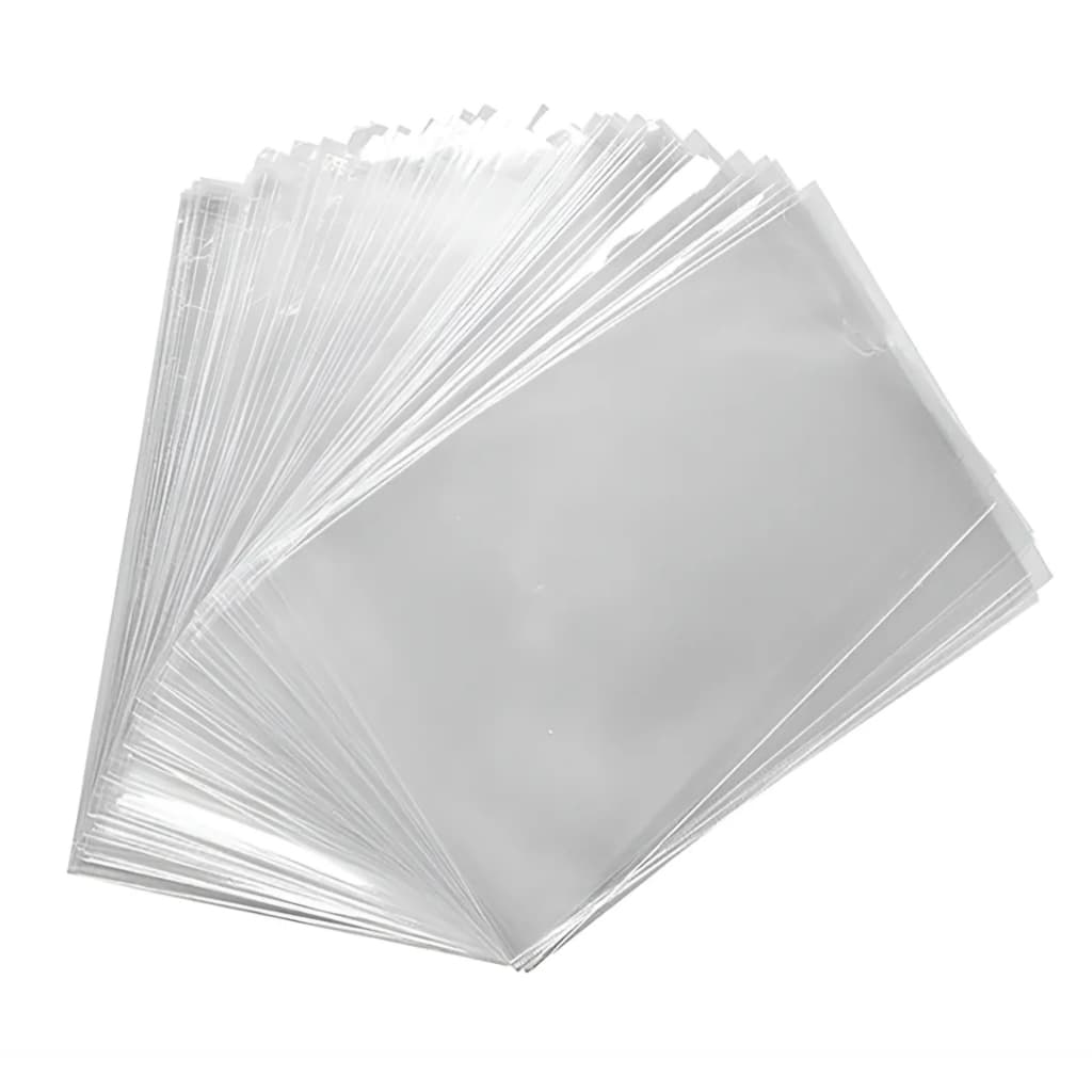 SACO PLÁSTICO TRANSPARENTE DE POLIETILENO (PE) - PACOTE COM 1 KG - Espessura 0,06 micras