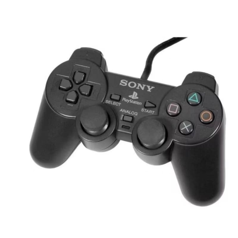 Controle Para Ps2 Com Fio Analógico Joystick Manete