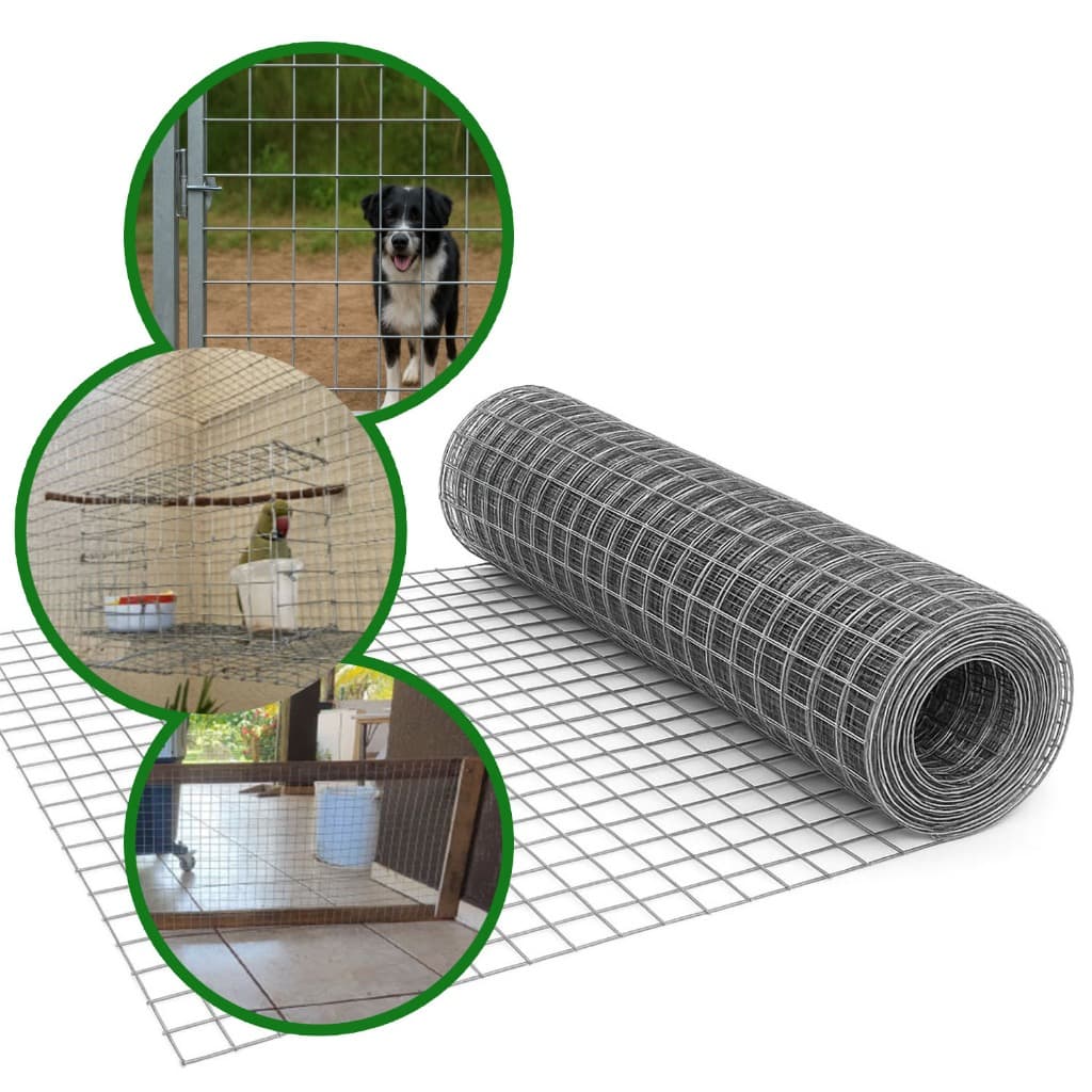Tela Soldada Portão Pets Jardim Alvenaria 0,50cm