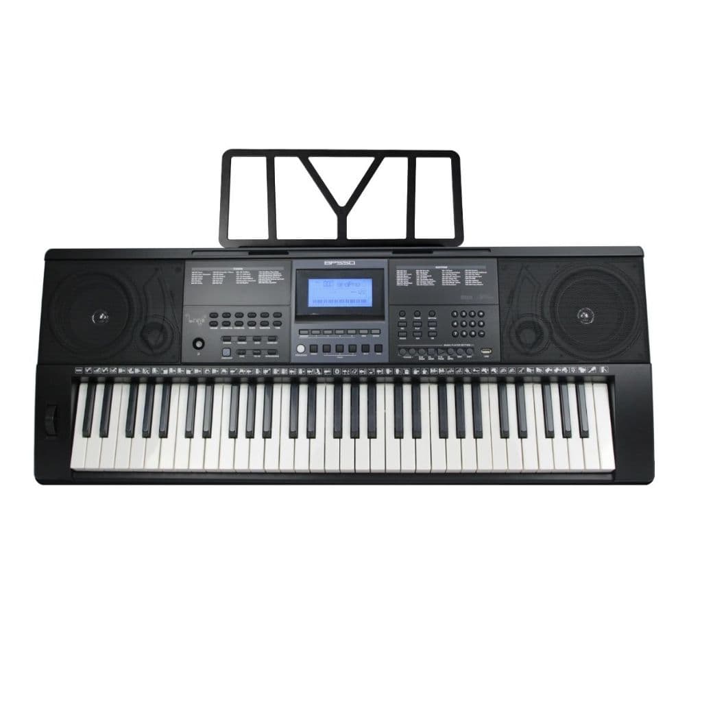 Teclado Musical Bravo Bp550 61 Teclas Sensitivas Usb Midi