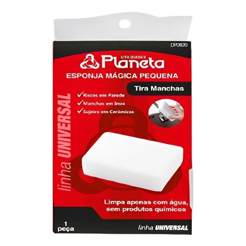 Kit 10 Esponjas Mágicas Multiuso | Limpeza Profunda Sem Produtos Químicos | Planeta