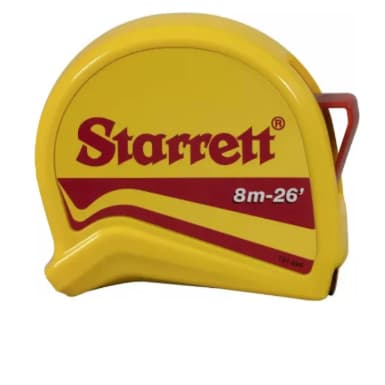 Trena 8 Metros Profissional De Bolso Com Trava Starrett