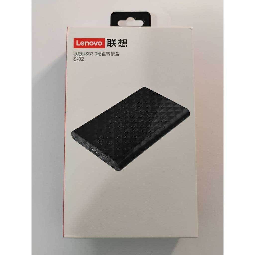 Case para HD Externo Original Lenovo USB 3.0 HD Notebook 2.5 9mm 7mm 5mm