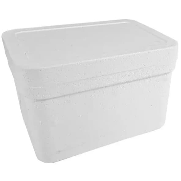 CAIXA TÉRMICA DE ISOPOR 2 LITROS 204 x 142 x 127