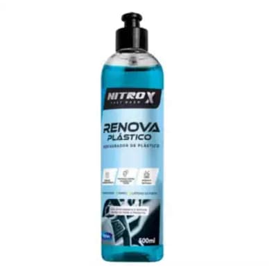 Renova Plástico 500ml Nitro X – Protetor e Restaurador de Plásticos Internos Automotivo