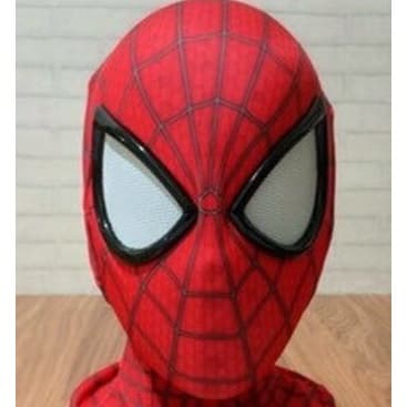 Máscara Traje Andrew Homem Aranha Adulto E Infantil Cosplay Com Lentes