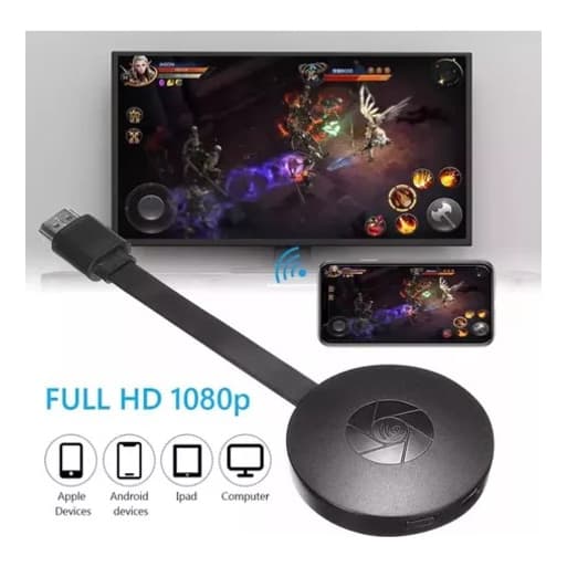 Transmissor De Vídeo Hdmi Sem Fio 1080p Andoid Ios Wireless TOMATE MPD-G01