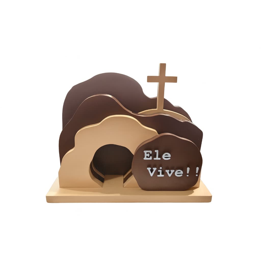 Enfeite Decoração Ele Vive Religioso | Páscoa
