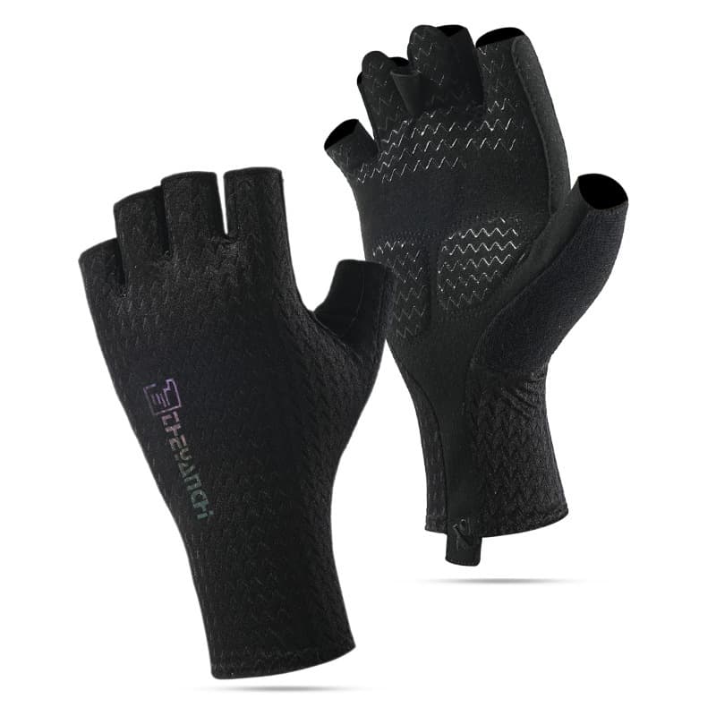 Luva de Ciclismo Antiderrapante com Gel Silicone Antichoque Respirável para Bike/bicicleta