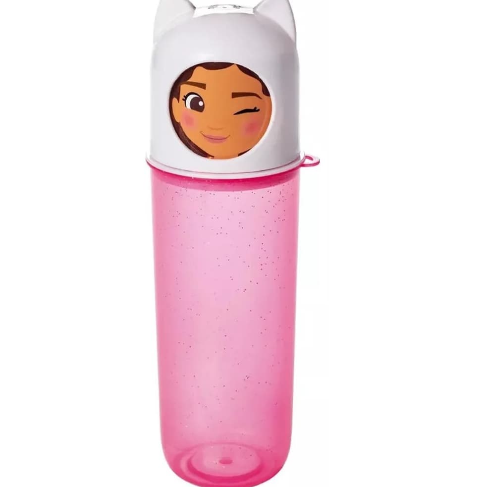 Porta Escova de Dente Infantil Lúdico Casa Mágica da Gabby  - Plasútil