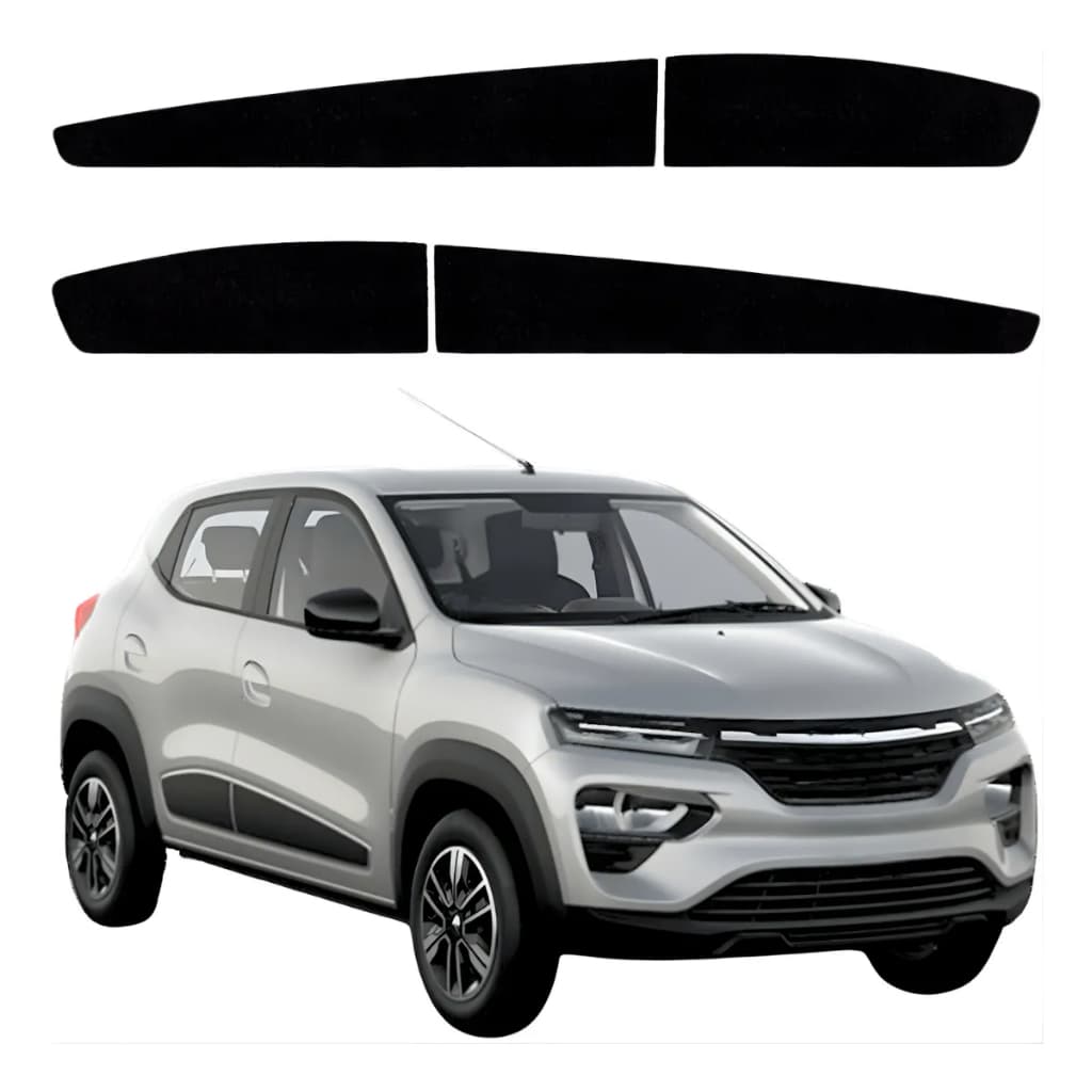 Adesivo Faixa Lateral Renault Kwid 2017,2018,2020,2021,2022,2023,2024,2025