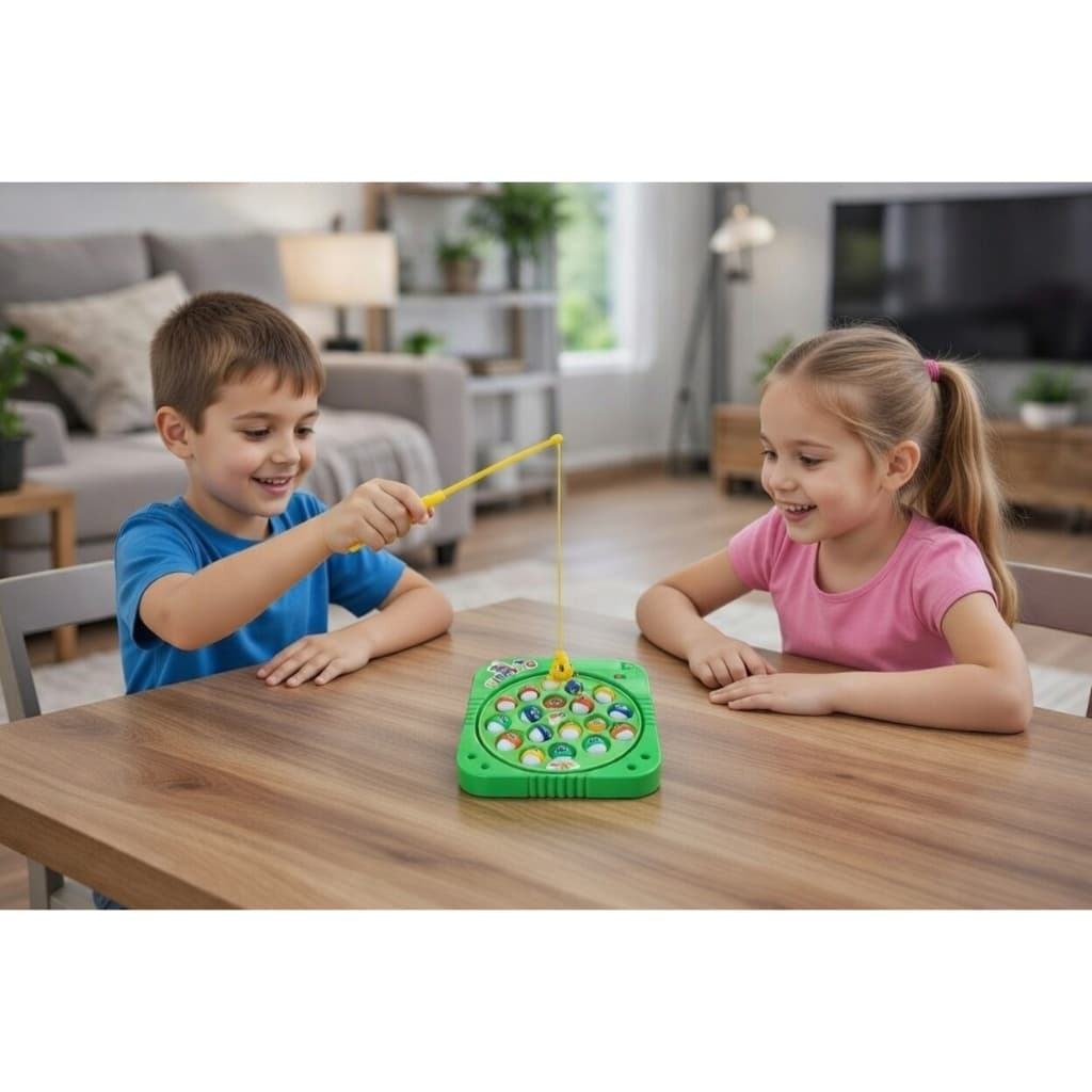 Pesca Peixe Jogo Pescaria Maluca Brinquedo Infantil Pega Pega Peixinho Brinquedos Interativo Criança