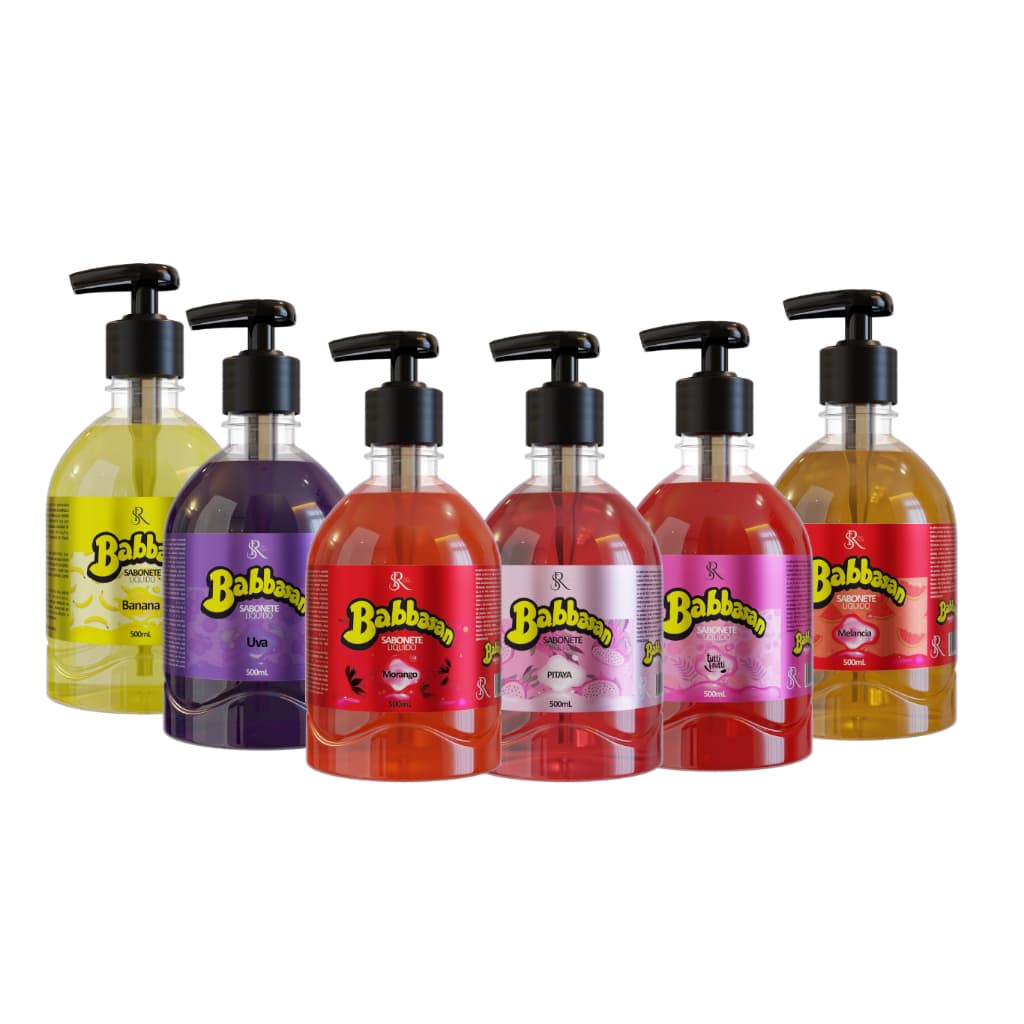 Sabonete Líquido Babbasan 500ml San Rose