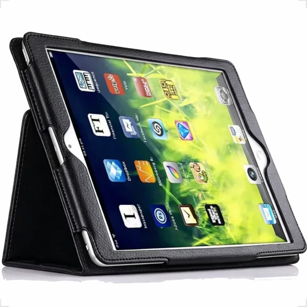 Capa Protetora Case Compatível Ipad 9.7 Polegada 6ª E 5ª Geração 2018 2017 Tipo Folio Leve Couro PU