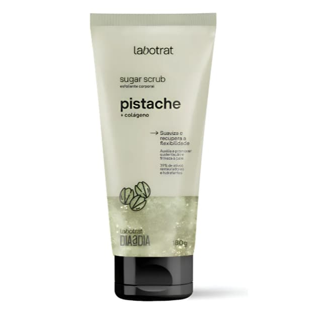 Esfoliante Sugar Scrub Pistache 180g Labotrat +Colágeno