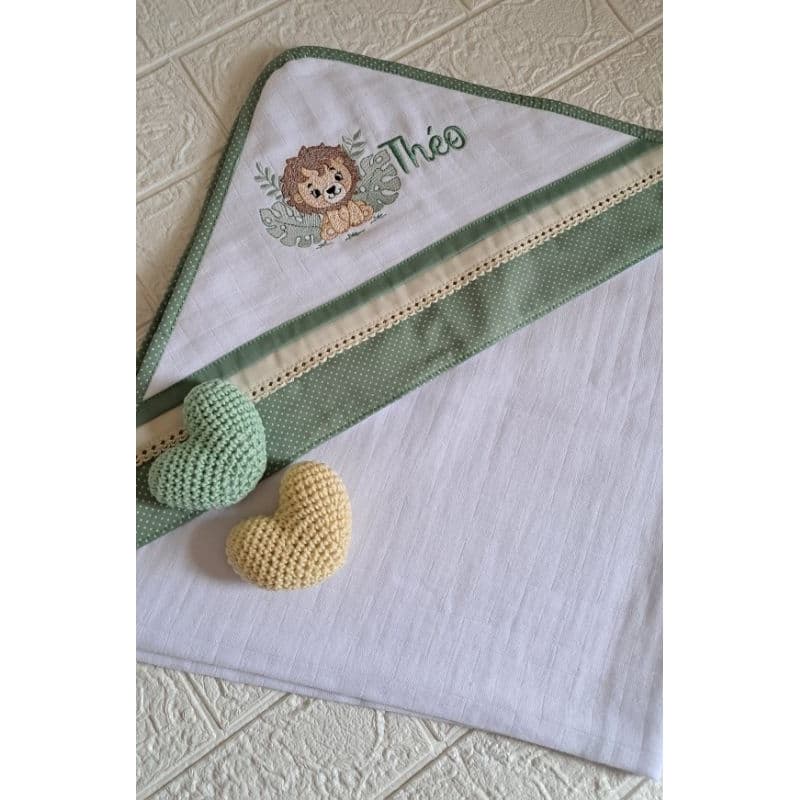 Toalha de banho personalizada/Toalha fralda com capuz