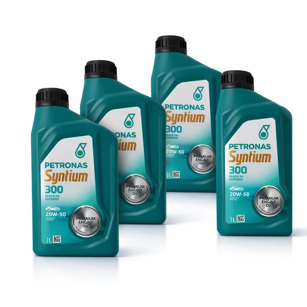 Kit 04 Óleo Petronas Syntium 20w50