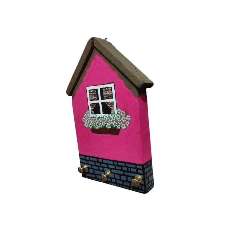 Casinha Decorativa Porta-Chaves