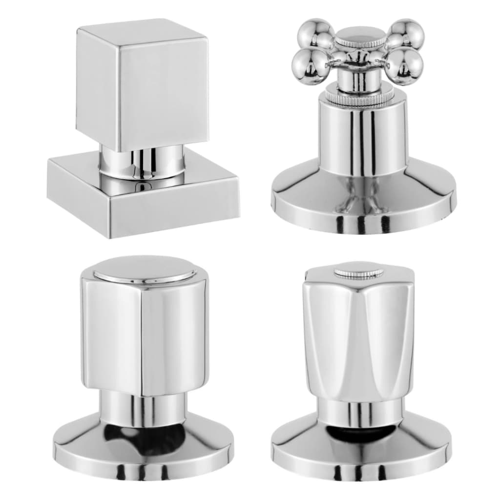 Acabamento Registro Banheiro Padrão Deca C40 C50 C33 C86 | Volante Metal Cromado Luxo