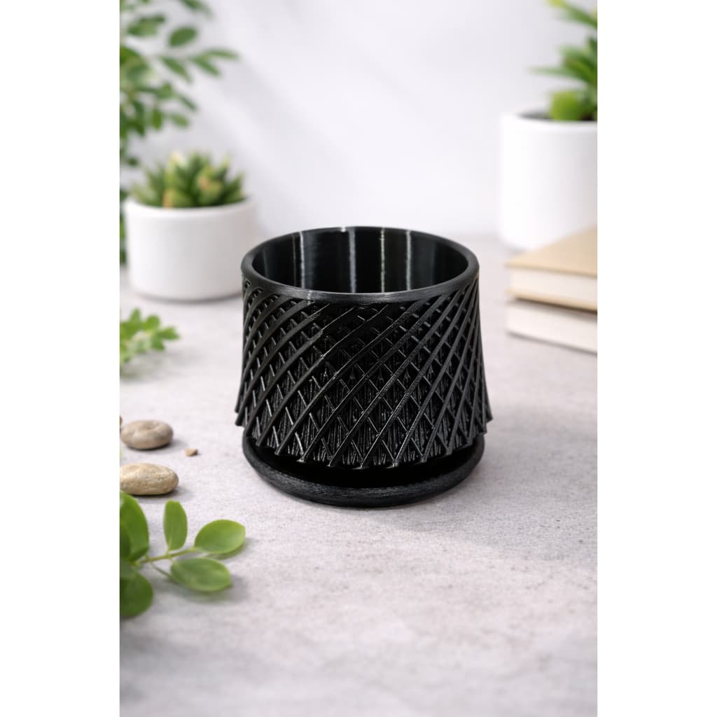 Vaso Decorativo Texturizado – Vaso Moderno para Plantas e Suculentas
