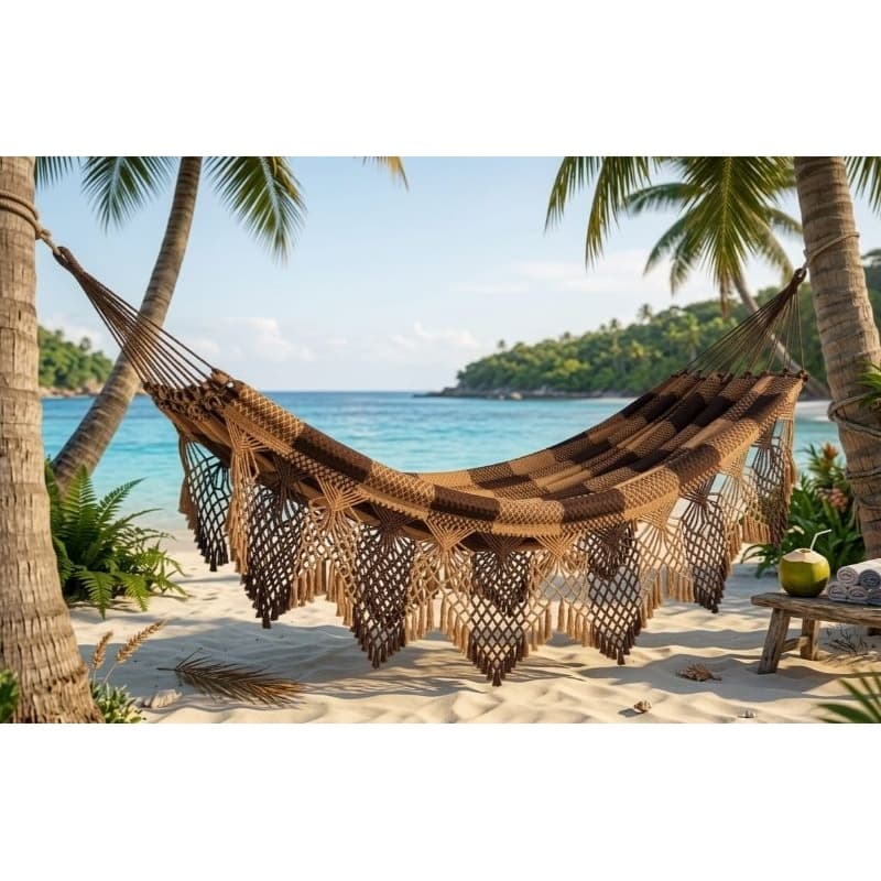 Rede De Descanso Dormir Casal King Luxo Premium Gigante Reforçada Promoção