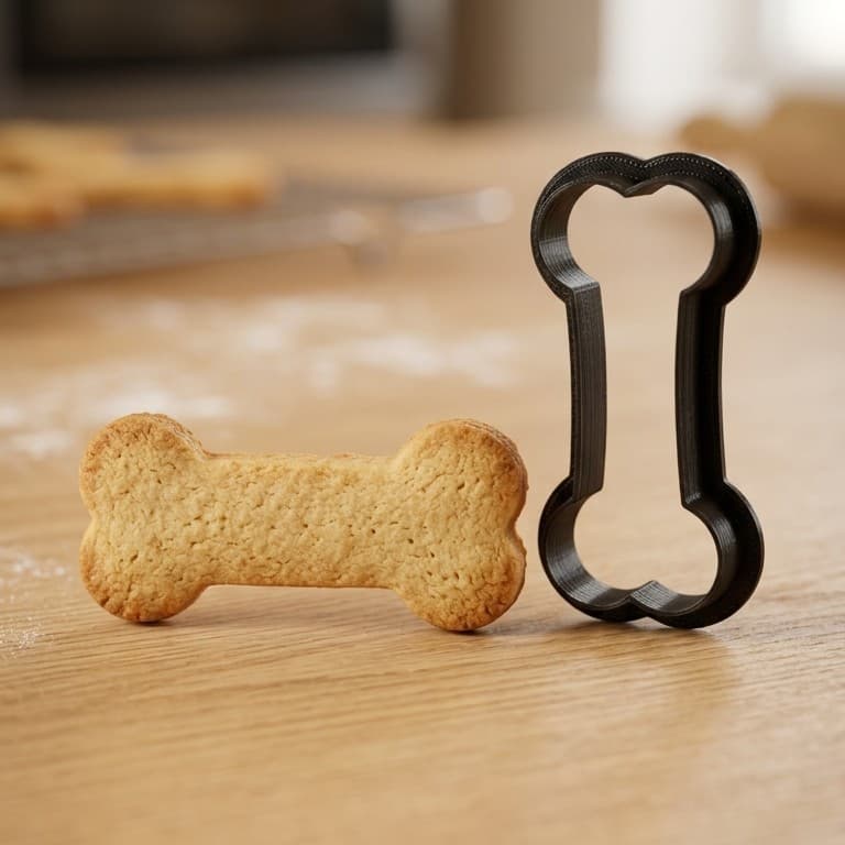 Cortador Biscoito Osso Confeitaria Fondant Pasta Americana Alta Precisão