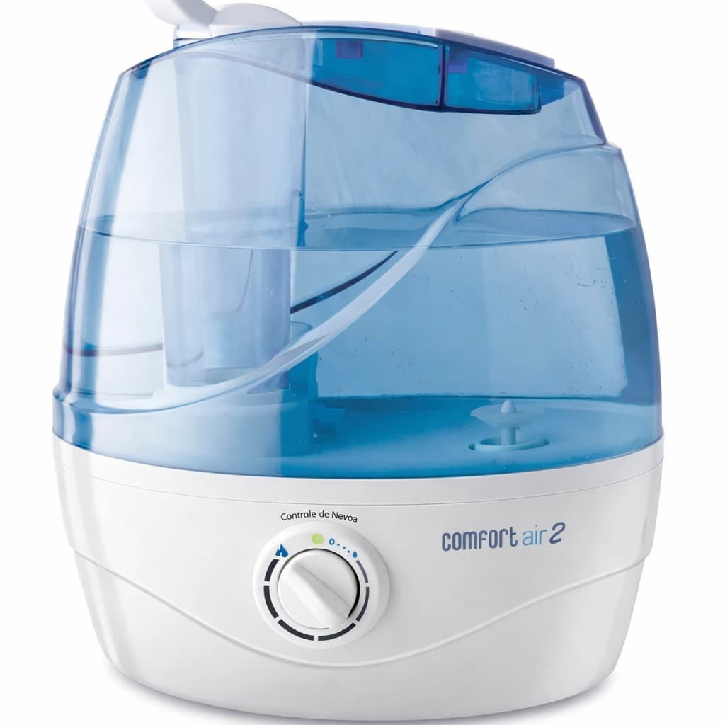 Umidificador De Ar Ultrassônico Comfort Air 2 Nua-02 Cor Branco e Azul BIVOLT