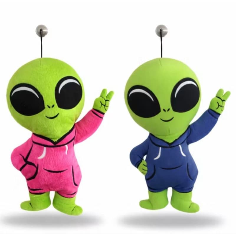 Boneco ET Alienígena de Pelúcia – Mascote dos Caminhoneiros 🚛👽