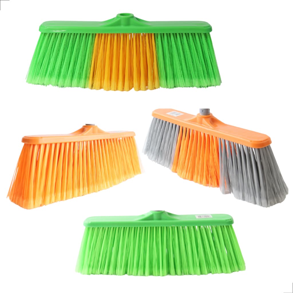 Vassourão Multiuso Gari 40cm – Cerdas Macias– Limpeza Interna e Externa - Flytex
