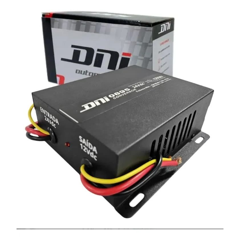 Conversor Inversor Tensão 24v Para 12v 420w Pico Com Cooler