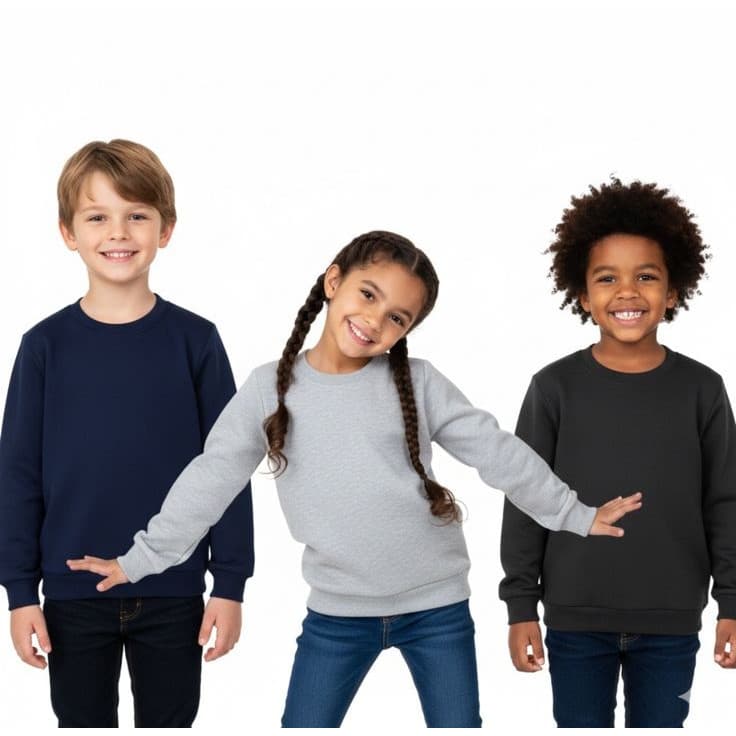 Kit 3 Casacos Moletom Flanelado Peluciado Infantil Unissex Menino Menina Frio Inverno 100% Algodão