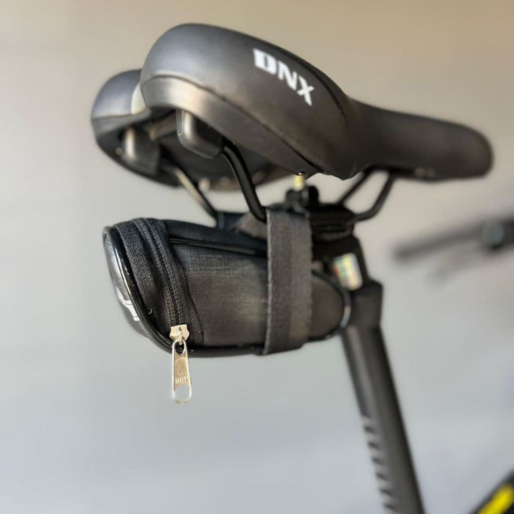 Mini Bolsinha de Selim para MBT Road Gravel Compacta Para Levar o Essencial No Pedal Com Refletivo de Segurança