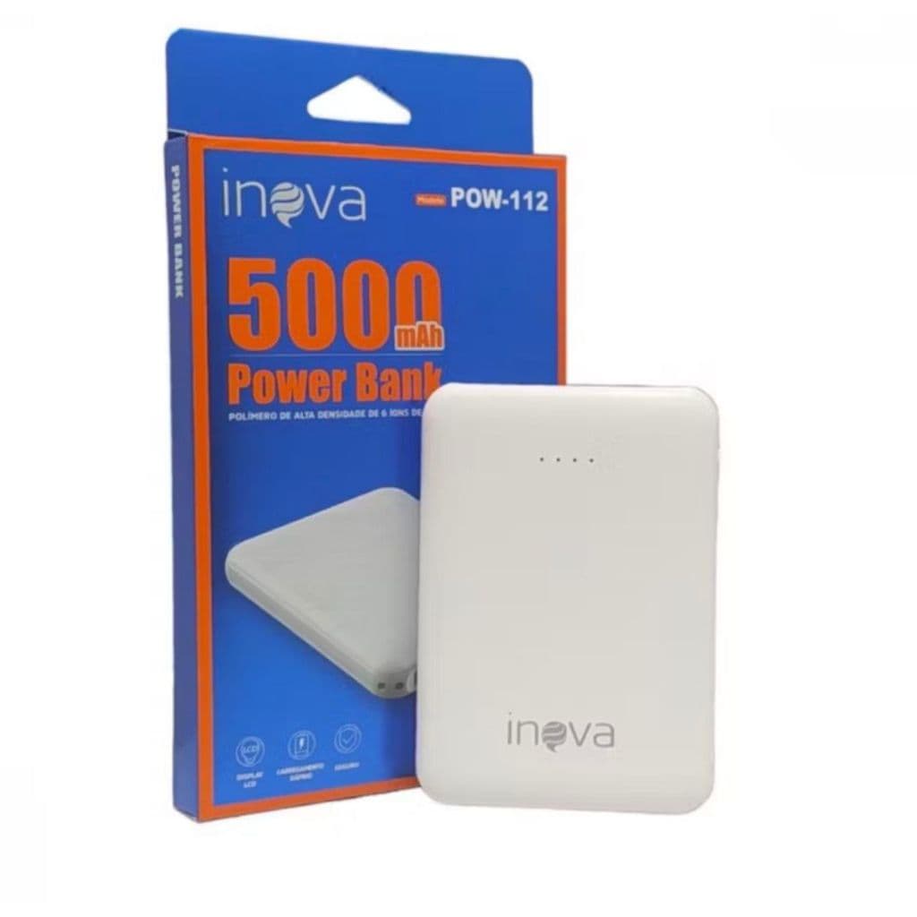 Carregador Portátil Power Bank Inova Pow-112 5000Mah