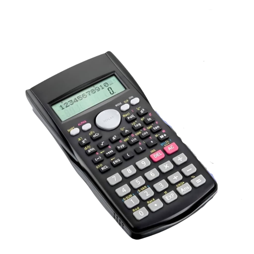 Calculadora Científica Versátil  240 Funções Com Capa 10+2 Digitos INOVA