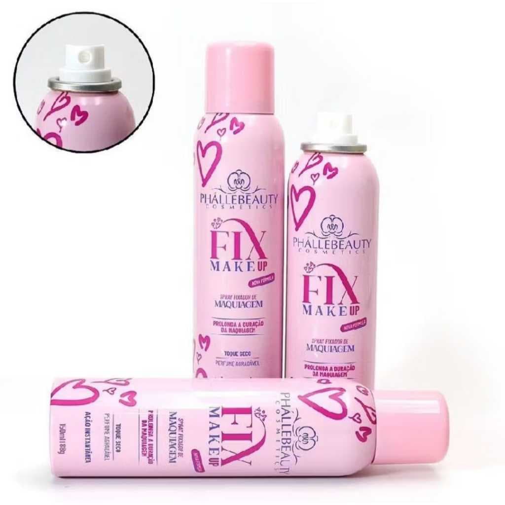 Fixador de Maquiagem Fix Makeup PhálleBeauty