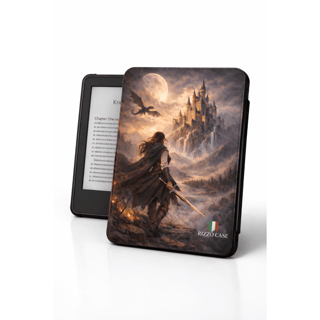 Capa Para Kindle 11ª Geração 6 Polegadas Estampa Exclusiva "Guerreiro"