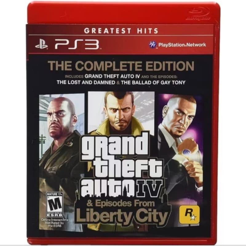 GTA V EPISODES FROM LIBERTY CITY COMPLETE EDITION - GRAND THEFT AUTO 4