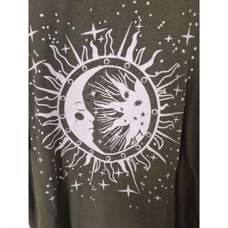 blusa camiseta sol lua tamanho m