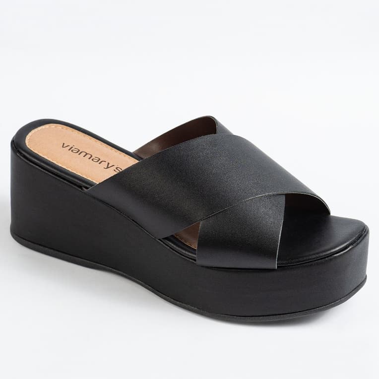 TAMANCO LARA Flatform Anabela Plataforma Confortável Saltinho