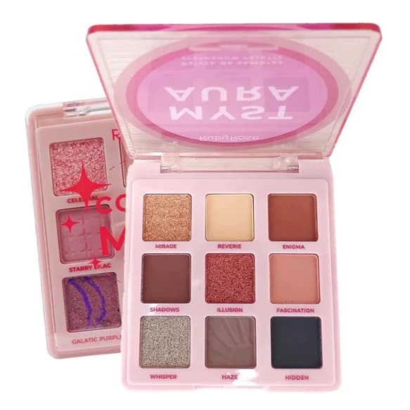 Paleta De Sombras Myst Aura Ruby Rose