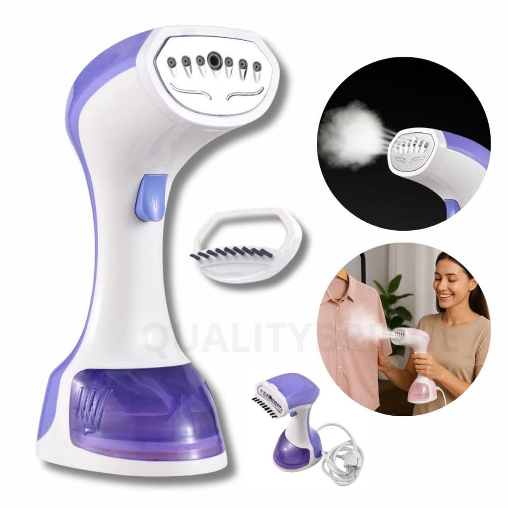 Passadeira De Roupas a Vapor  Vaporizador Compacto 140ml 220v Elimina Odores Ácaros De Roupa
